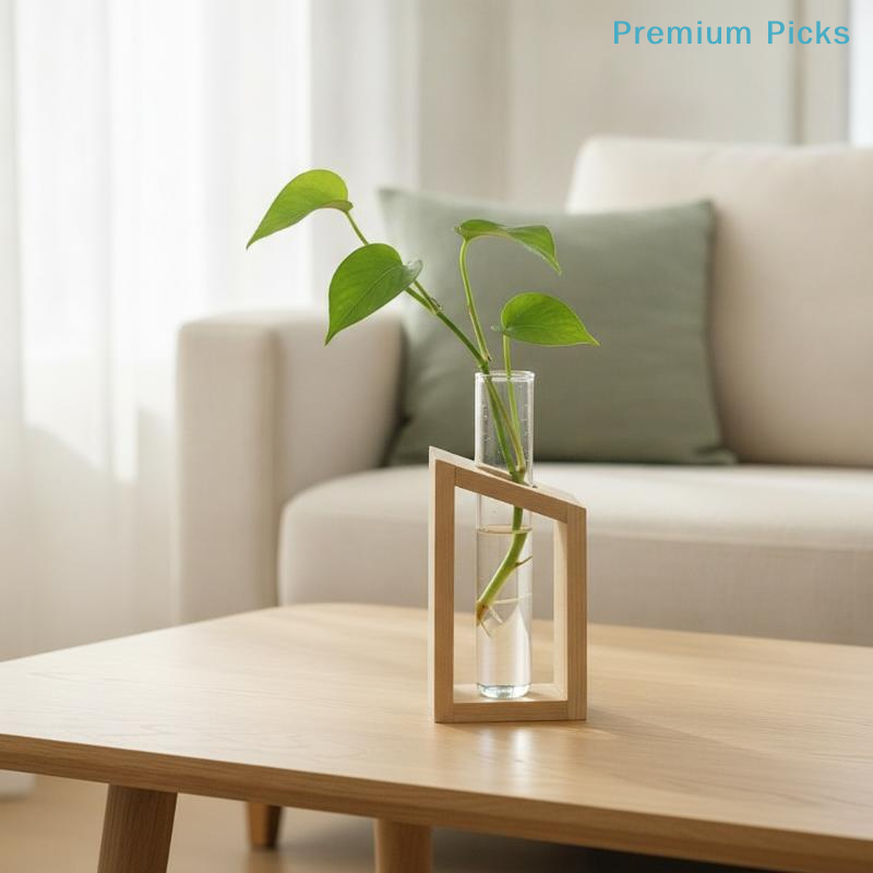 Propagation Station Vase - 휴대용 시험관 유리 재배 화병 수경재배