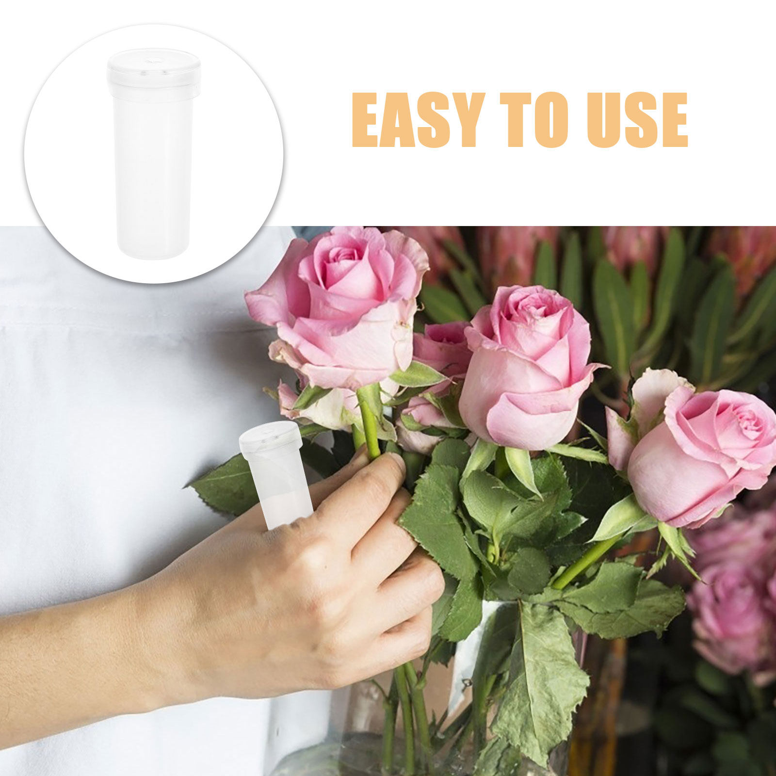 100개 꽃 물 저장 가방 꽃꽂이 홀더 생화 튜브 소형 - Propagation Station Vase 리뷰 및 가격