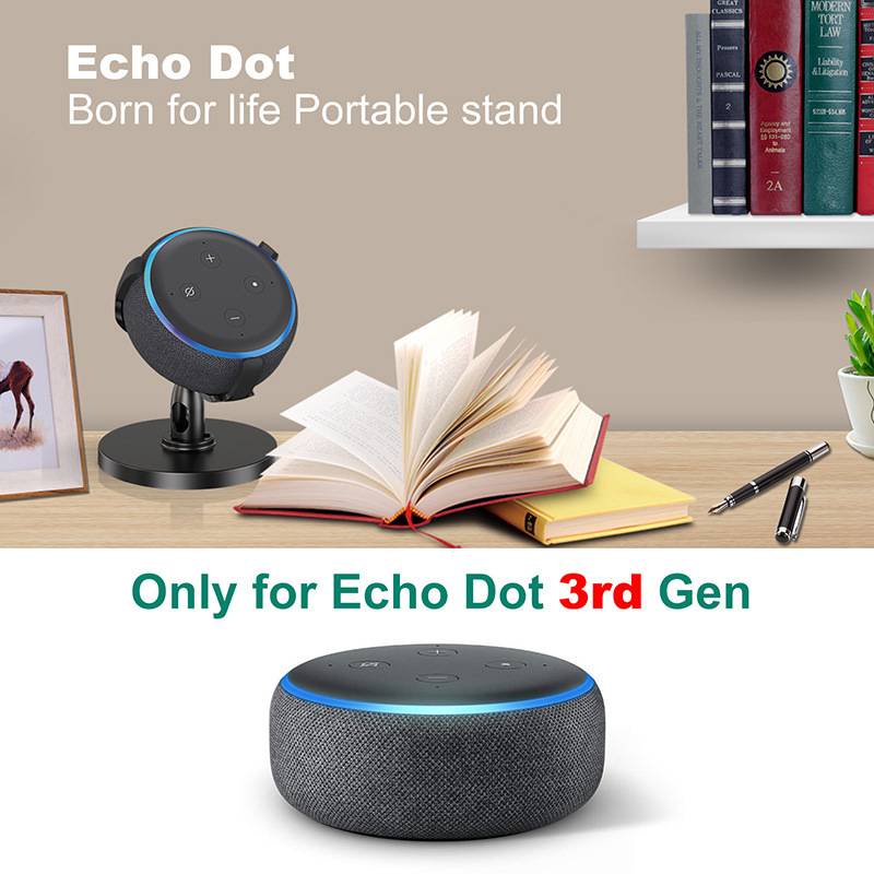에코닷 3세대 데스크탑 스탠드 360 ° 조절 가능한  - Amazon Speaker Echo Pop 리뷰 및 가격
