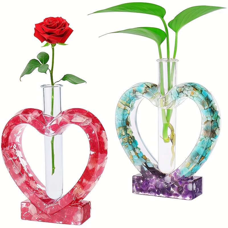 양초 실리콘 몰드, 하트 모양 꽃병 실리콘 몰드, 식물 - Propagation Station Vase 리뷰 및 가격