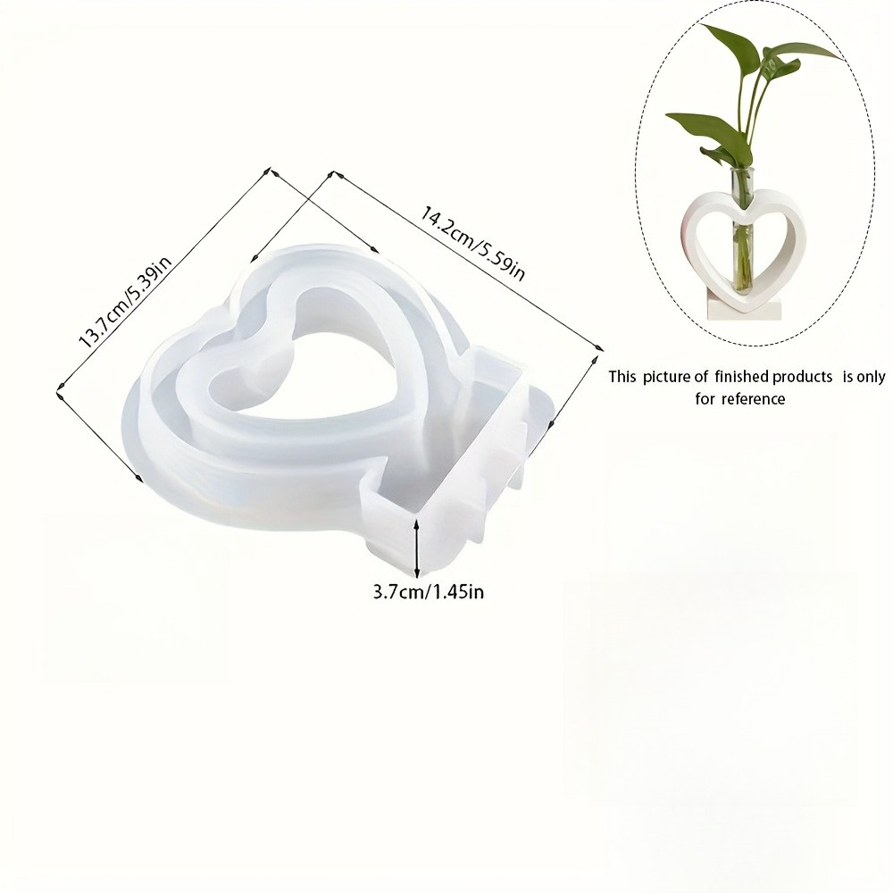 양초 실리콘 몰드, 하트 모양 꽃병 실리콘 몰드, 식물 - Propagation Station Vase 리뷰 및 가격